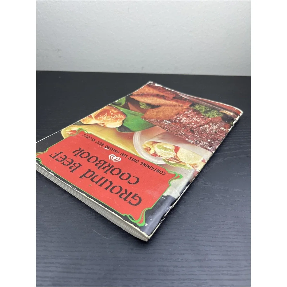 Ground‎ Beef Cookbook 1967 Edition 500 Recipes Vintage Cooking Book